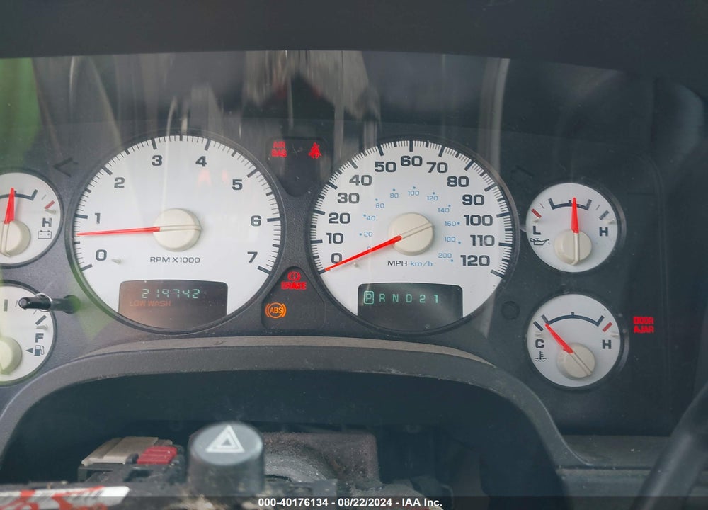 2004 DODGE RAM 1500 SLT/LARAMIE VIN: 1D7HU18D74S617982