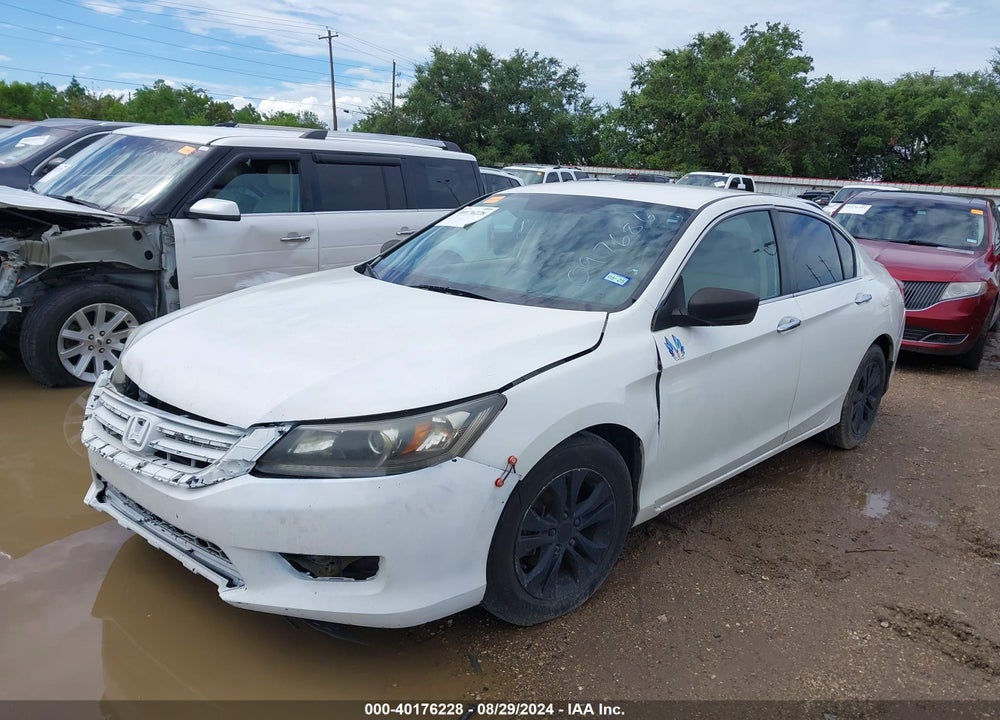 2013 HONDA ACCORD LX VIN: 1HGCR2F32DA097686