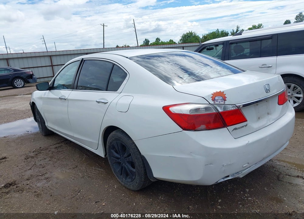 2013 HONDA ACCORD LX VIN: 1HGCR2F32DA097686