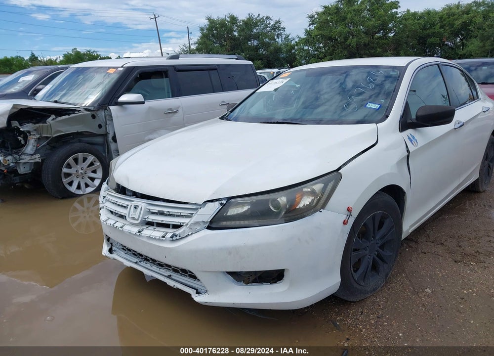 2013 HONDA ACCORD LX VIN: 1HGCR2F32DA097686