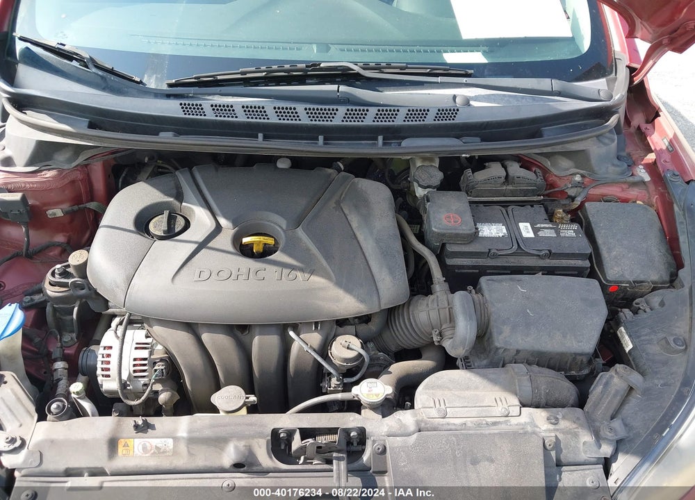 2014 HYUNDAI ELANTRA SE VIN: 5NPDH4AE8EH468385