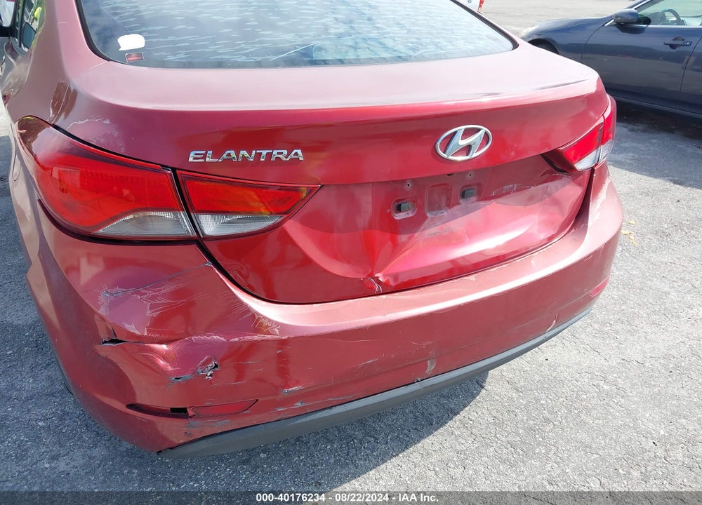 2014 HYUNDAI ELANTRA SE VIN: 5NPDH4AE8EH468385