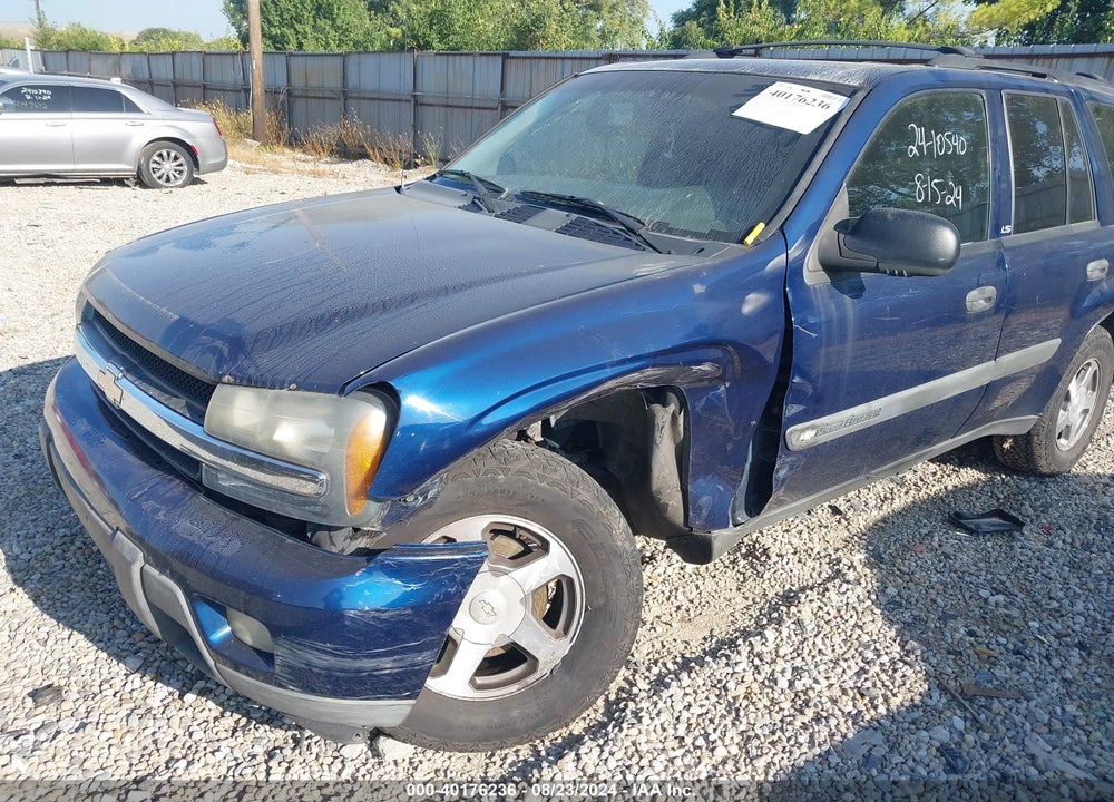 2004 CHEVROLET TRAILBLAZER LS VIN: 1GNDT13S642209093