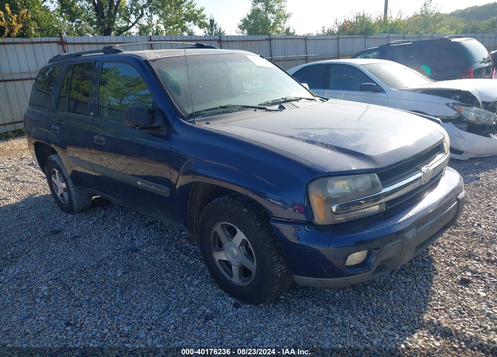 2004 CHEVROLET TRAILBLAZER LS VIN: 1GNDT13S642209093