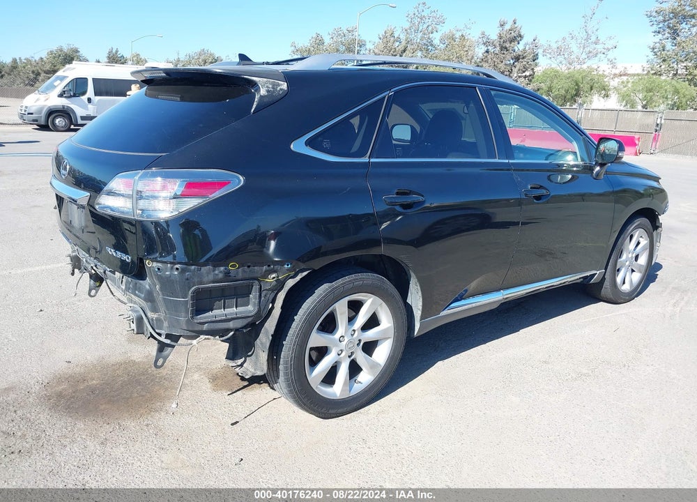 2011 LEXUS RX 350 VIN: JTJZK1BA4B2002822