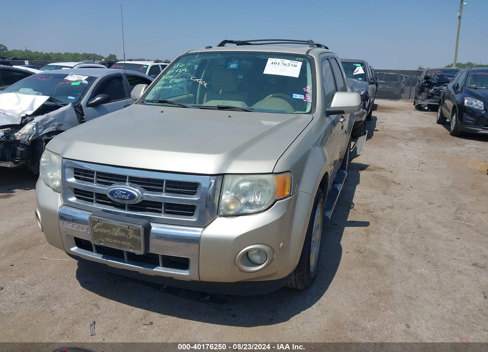 2010 FORD ESCAPE LIMITED VIN: 1FMCU0EG9AKB91846