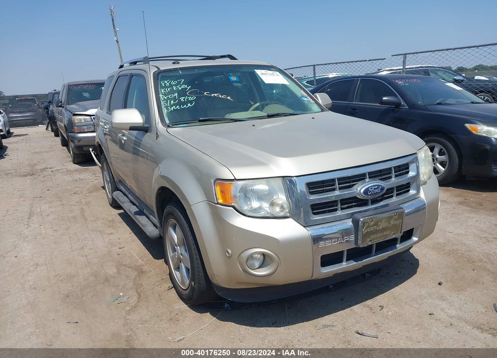 2010 FORD ESCAPE LIMITED VIN: 1FMCU0EG9AKB91846