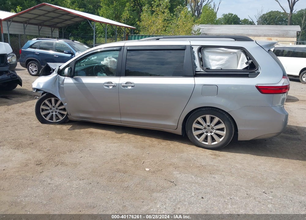 2017 TOYOTA SIENNA LE 7 PASSENGER VIN: 5TDJZ3DC6HS157864