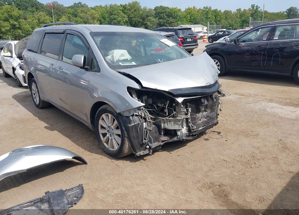 2017 TOYOTA SIENNA LE 7 PASSENGER VIN: 5TDJZ3DC6HS157864