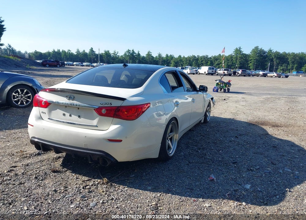 2014 INFINITI Q50 VIN: JN1BV7ARXEM704922