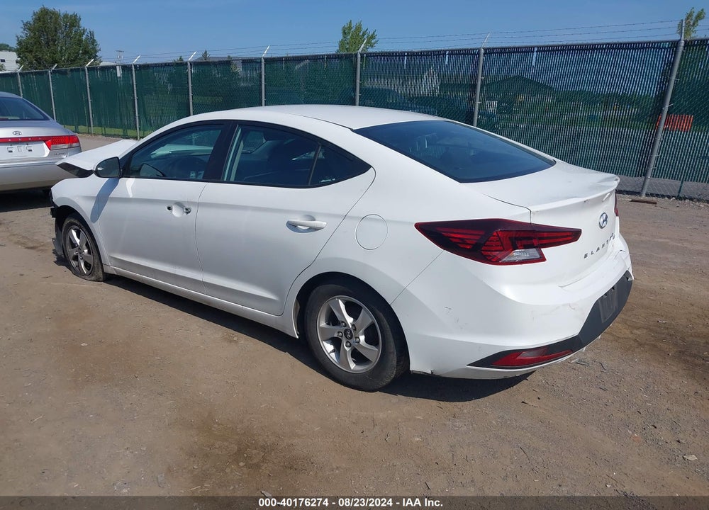 2019 HYUNDAI ELANTRA SE VIN: 5NPD74LF4KH473913