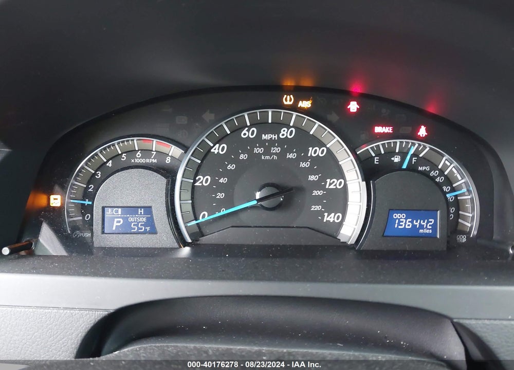 2012 TOYOTA CAMRY SE VIN: 4T1BF1FK5CU503215