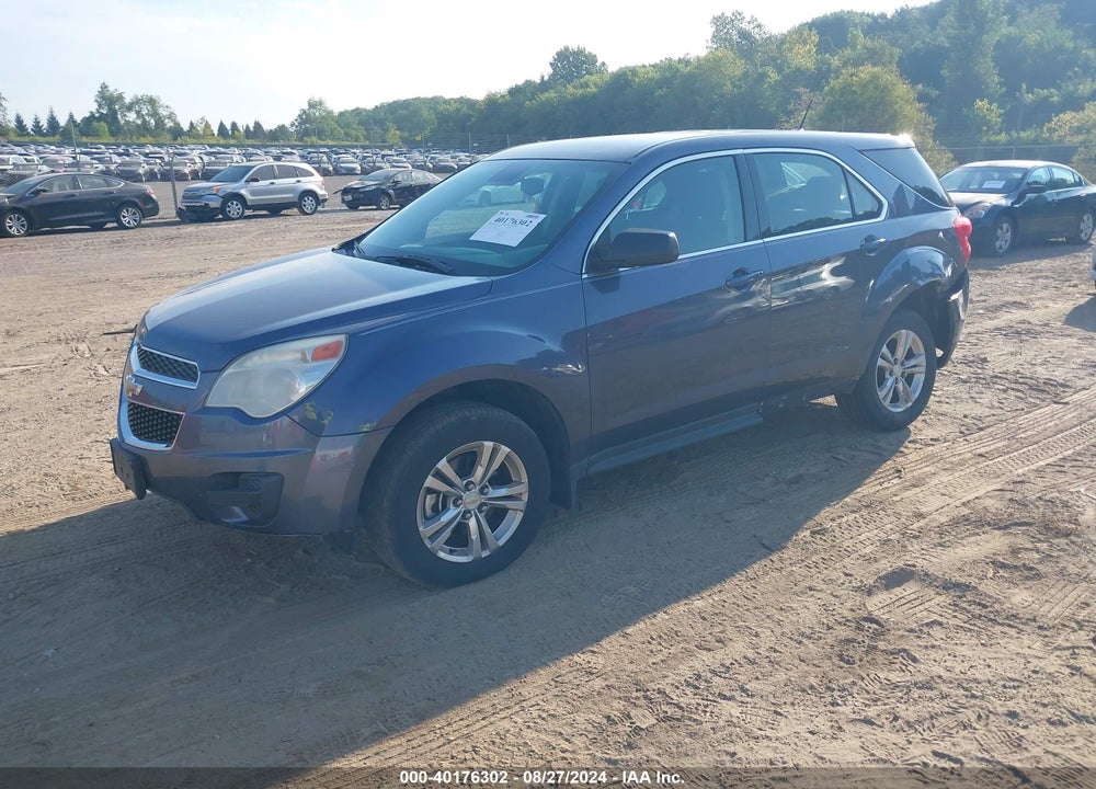 2013 CHEVROLET EQUINOX LS VIN: 2GNALBEK7D6344804
