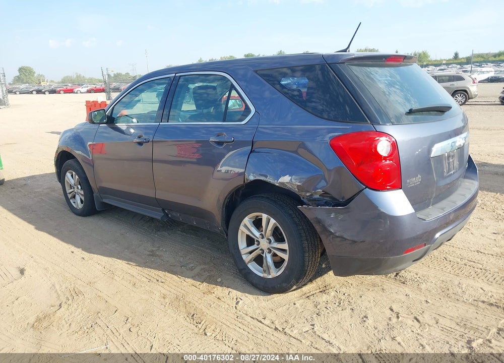 2013 CHEVROLET EQUINOX LS VIN: 2GNALBEK7D6344804