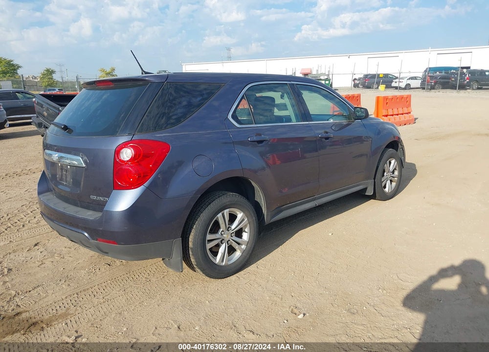 2013 CHEVROLET EQUINOX LS VIN: 2GNALBEK7D6344804