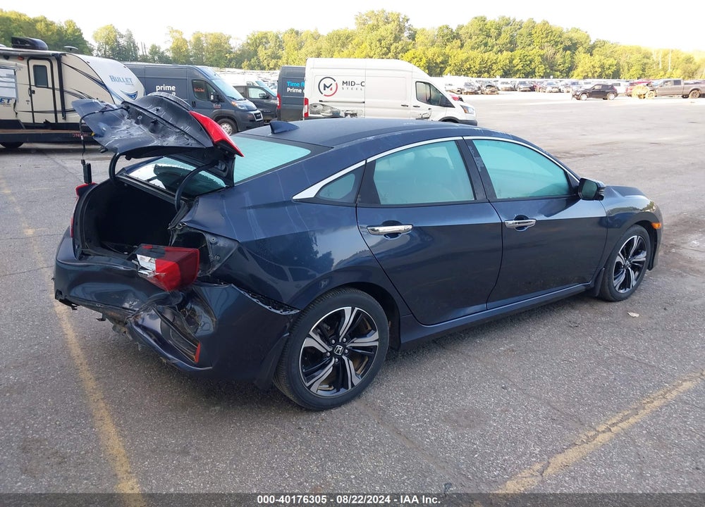 2017 HONDA CIVIC TOURING VIN: 19XFC1F98HE014258