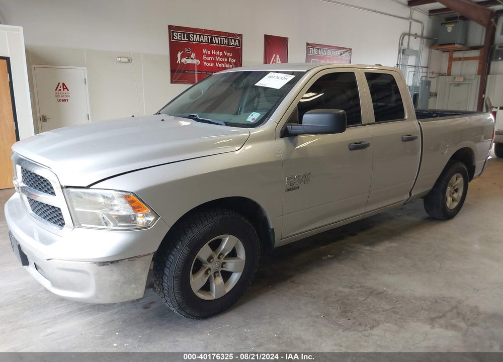 2019 RAM 1500 CLASSIC TRADESMAN QUAD CAB 4X2 6'4 BOX VIN: 1C6RR6FGXKS552687