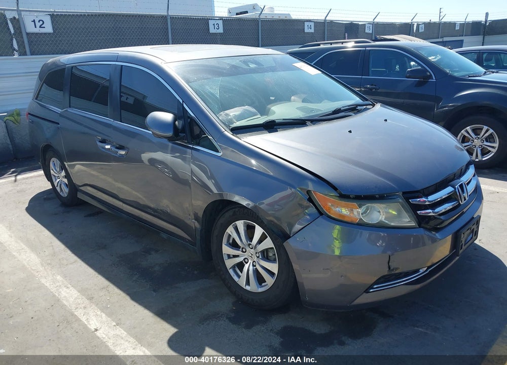 2015 HONDA ODYSSEY EX-L VIN: 5FNRL5H67FB029588