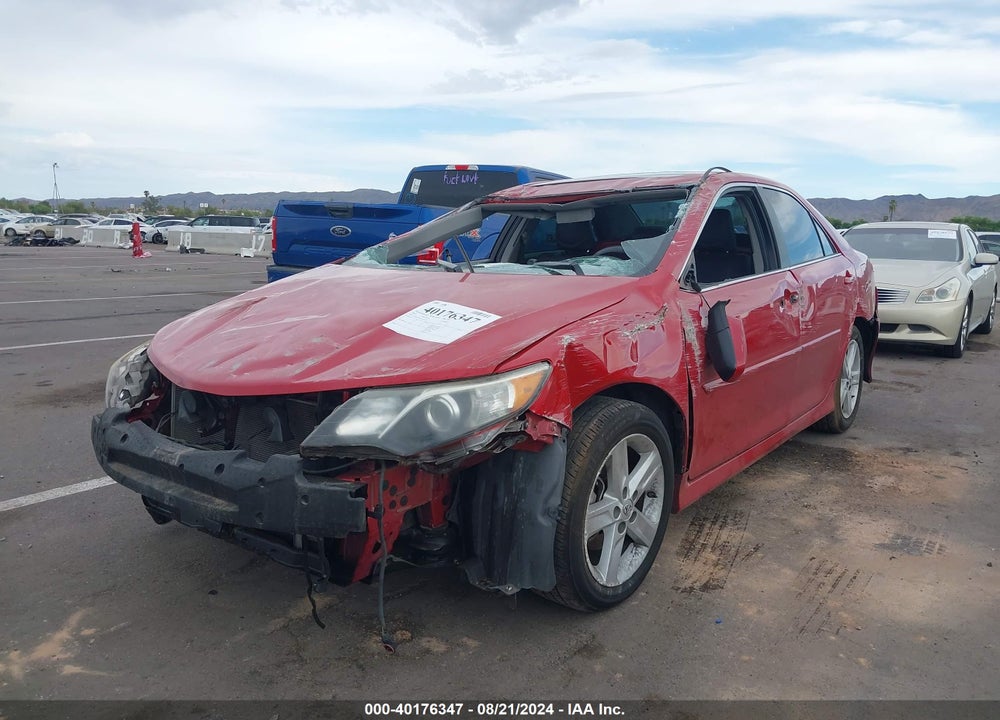 2012 TOYOTA CAMRY SE VIN: 4T1BF1FK8CU603776