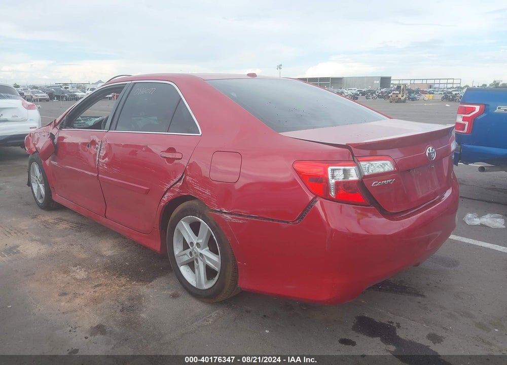 2012 TOYOTA CAMRY SE VIN: 4T1BF1FK8CU603776