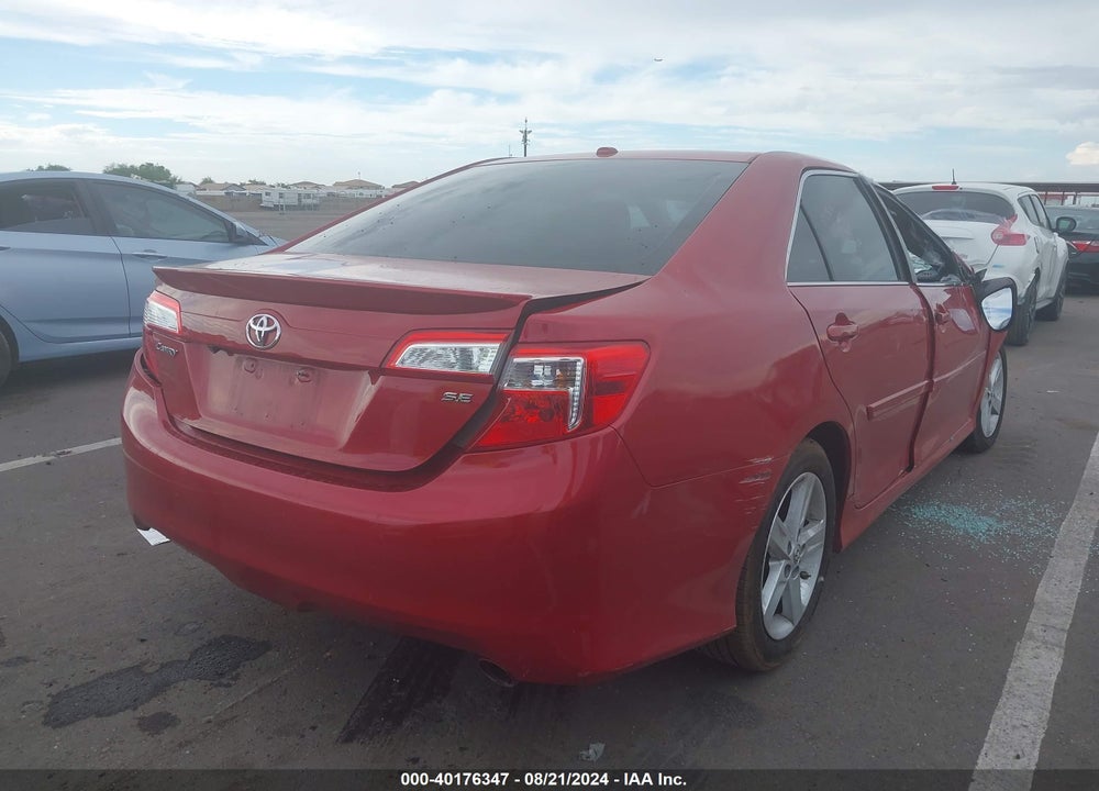 2012 TOYOTA CAMRY SE VIN: 4T1BF1FK8CU603776