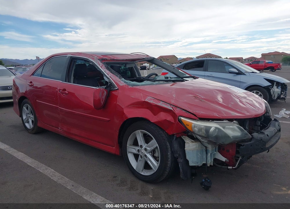 2012 TOYOTA CAMRY SE VIN: 4T1BF1FK8CU603776