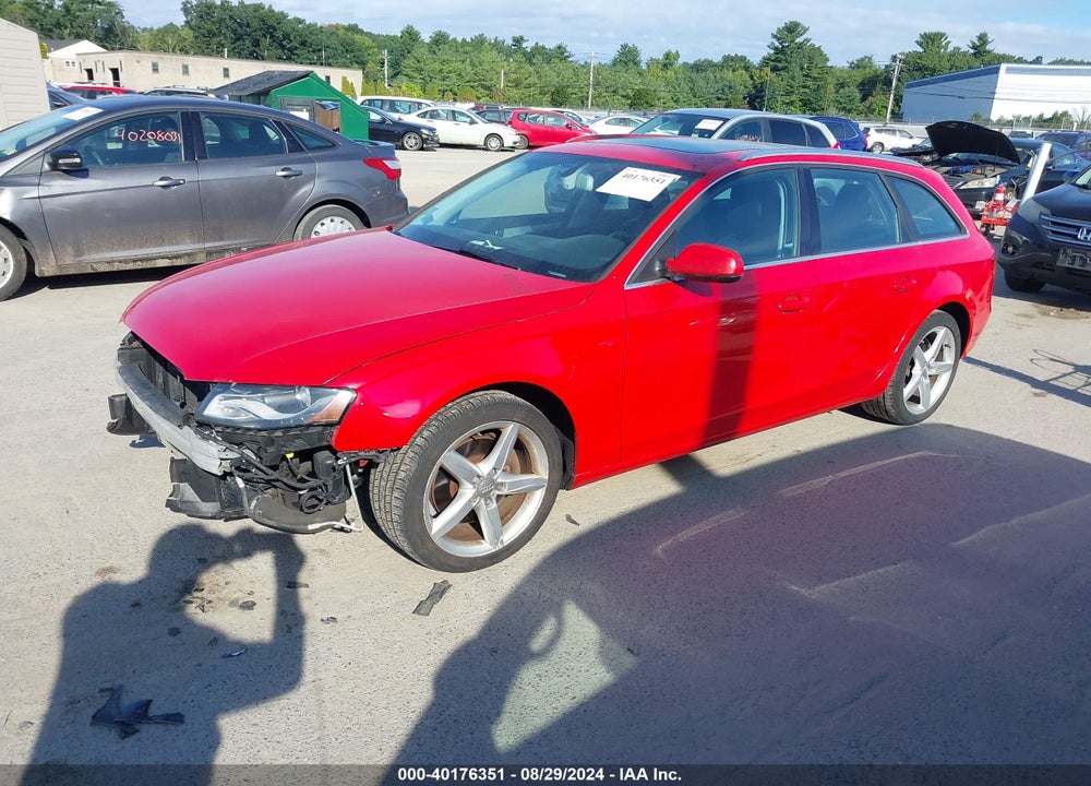 2011 AUDI A4 2.0T PREMIUM VIN: WAUWFAFL4BA013022