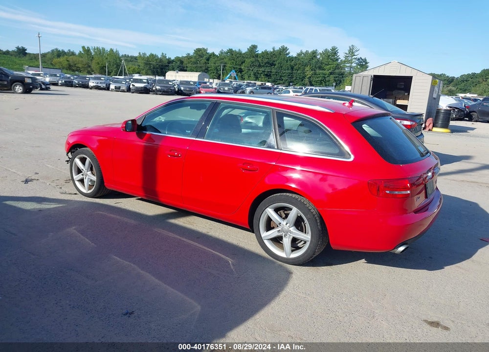 2011 AUDI A4 2.0T PREMIUM VIN: WAUWFAFL4BA013022