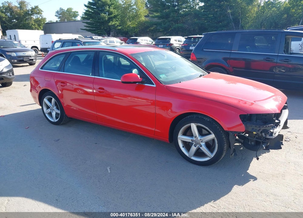 2011 AUDI A4 2.0T PREMIUM VIN: WAUWFAFL4BA013022