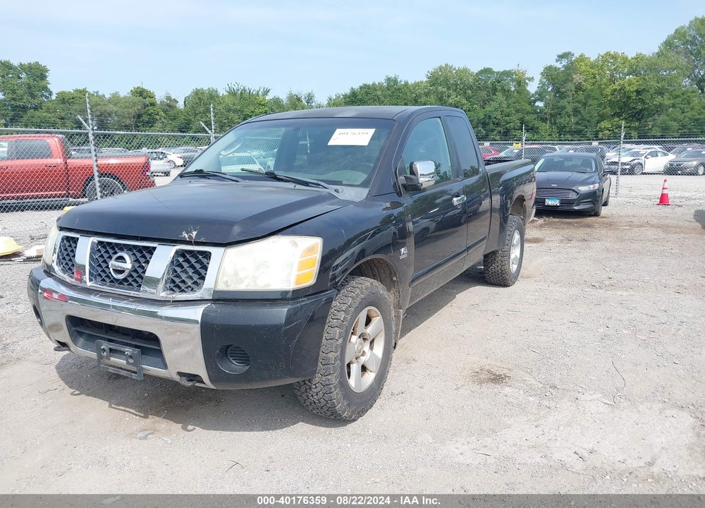 2004 NISSAN TITAN SE VIN: 1N6AA06B74N545824