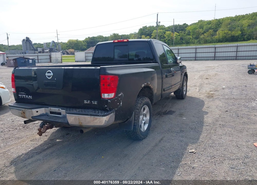 2004 NISSAN TITAN SE VIN: 1N6AA06B74N545824