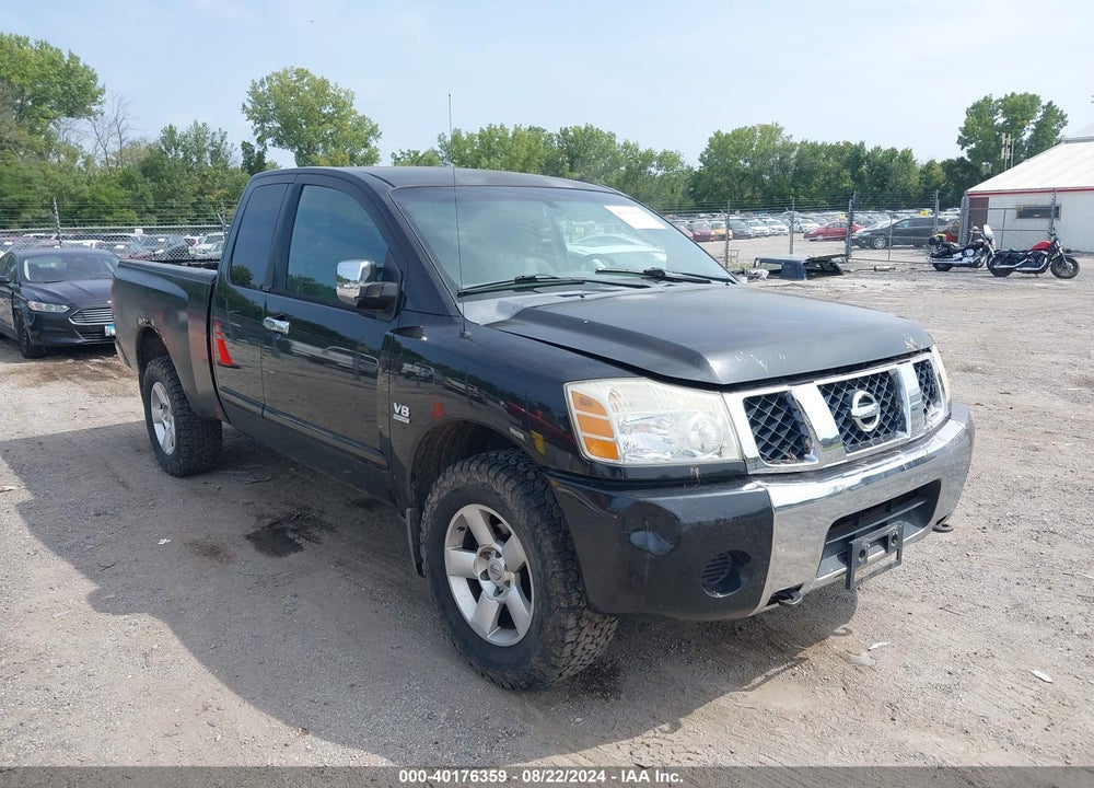 2004 NISSAN TITAN SE VIN: 1N6AA06B74N545824