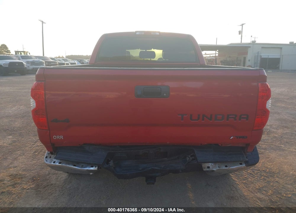 2016 TOYOTA TUNDRA SR5 5.7L V8 VIN: 5TFDW5F15GX548509