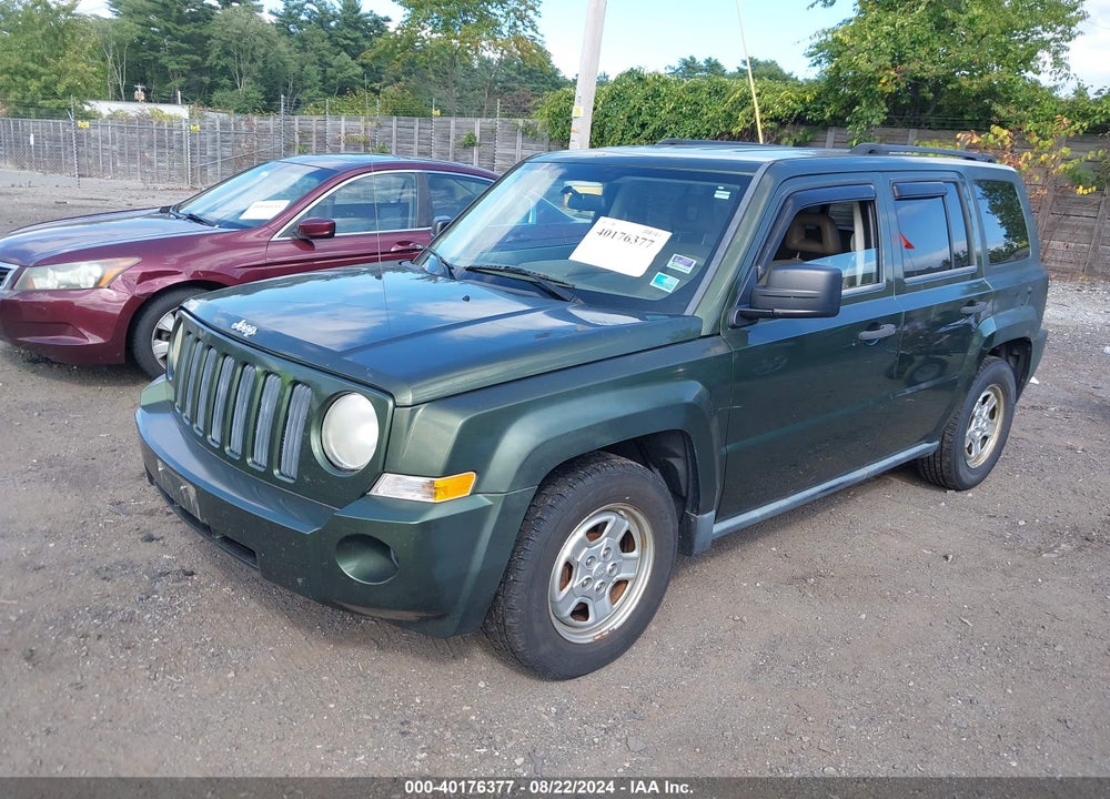 2008 JEEP PATRIOT SPORT VIN: 1J8FT28W88D637317