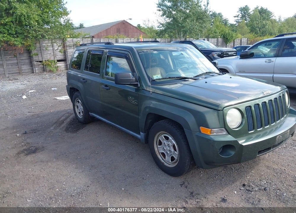 2008 JEEP PATRIOT SPORT VIN: 1J8FT28W88D637317