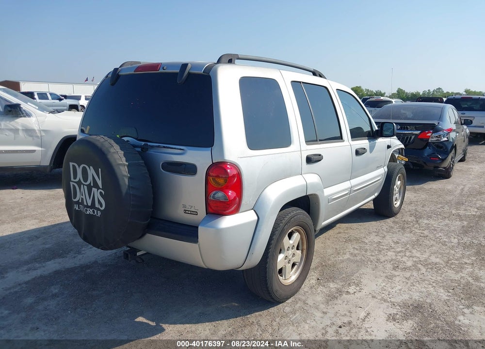 2004 JEEP LIBERTY LIMITED EDITION VIN: 1J4GK58K74W286406