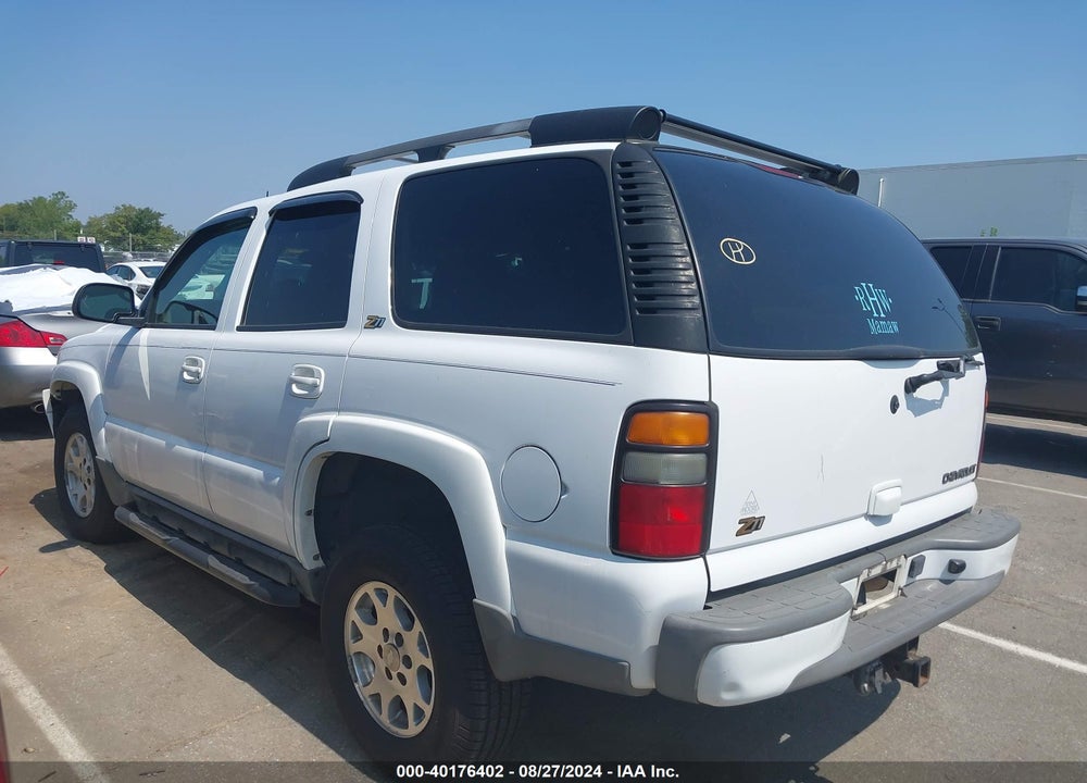 2004 CHEVROLET TAHOE Z71 VIN: 1GNEK13Z84R317906