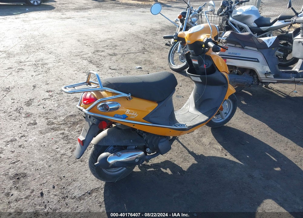 2009 GENUINE SCOOTER CO. BUDDY 125 VIN: RFVPAC20391009024