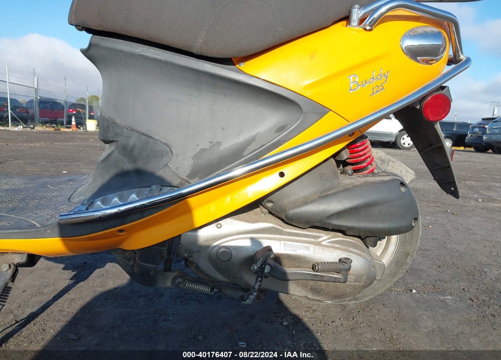 2009 GENUINE SCOOTER CO. BUDDY 125 VIN: RFVPAC20391009024