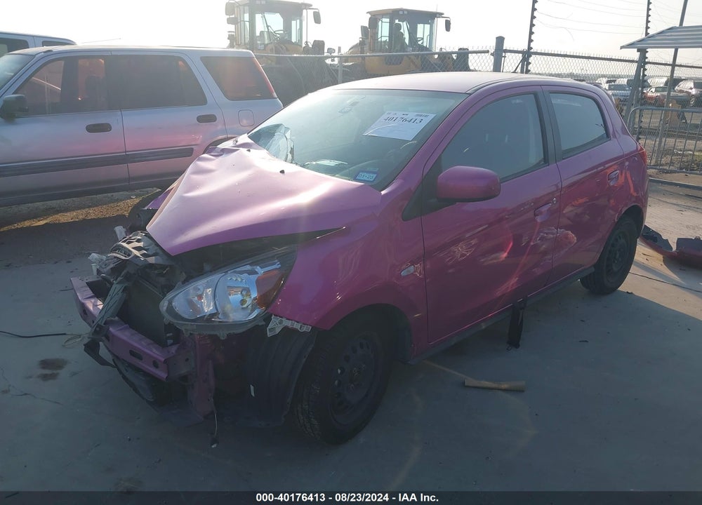 2015 MITSUBISHI MIRAGE VIN: ML32A3HJ7FH004760