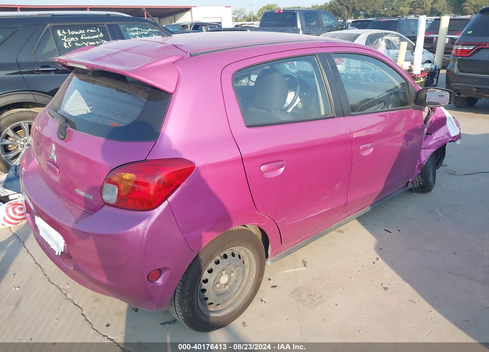 2015 MITSUBISHI MIRAGE VIN: ML32A3HJ7FH004760
