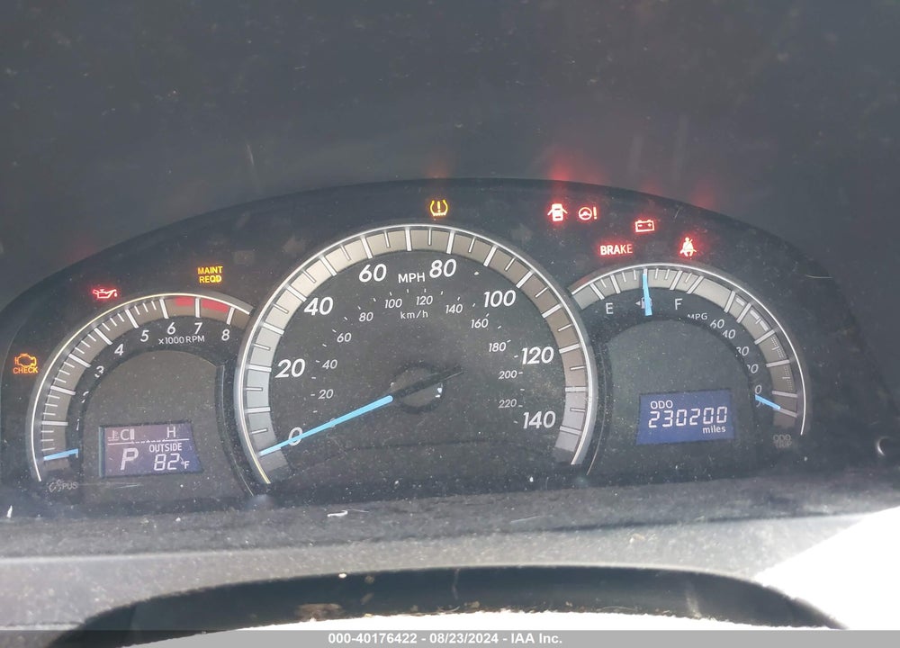 2013 TOYOTA CAMRY SE VIN: 4T1BF1FK8DU243958