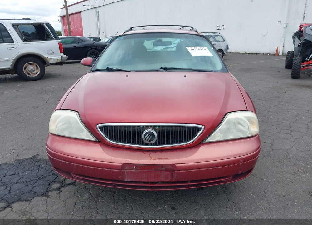 2000 MERCURY SABLE GS VIN: 1MEFM58U0YG614616