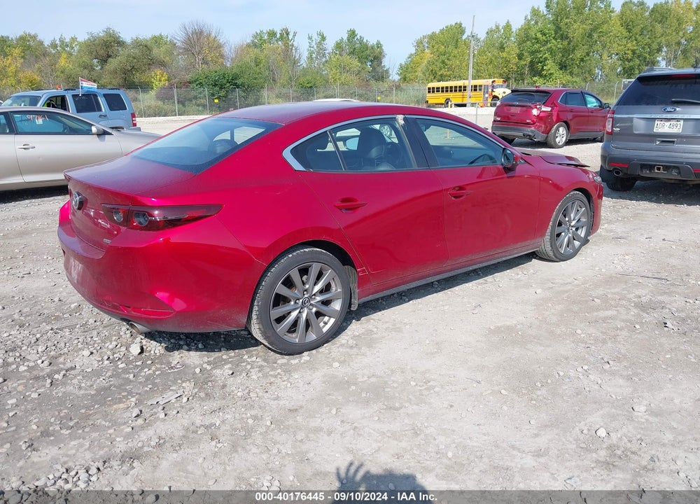 2019 MAZDA 3 SELECT PACKAGE VIN: 3MZBPAAL9KM108147