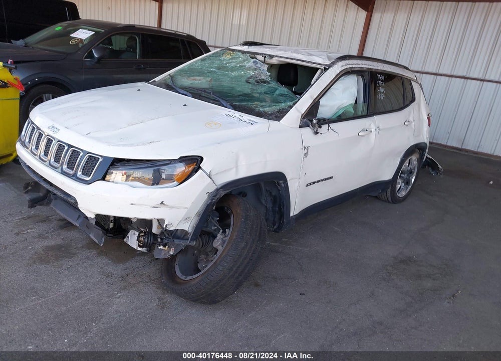 2018 JEEP COMPASS LIMITED FWD VIN: 3C4NJCCB2JT407033
