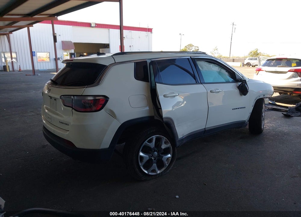 2018 JEEP COMPASS LIMITED FWD VIN: 3C4NJCCB2JT407033