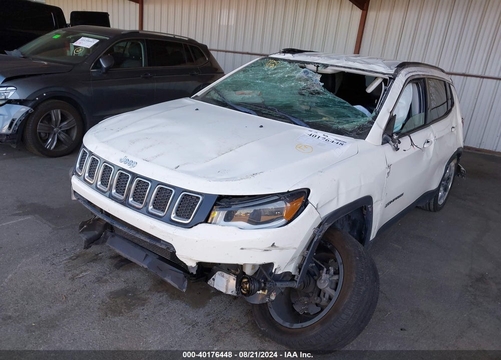 2018 JEEP COMPASS LIMITED FWD VIN: 3C4NJCCB2JT407033