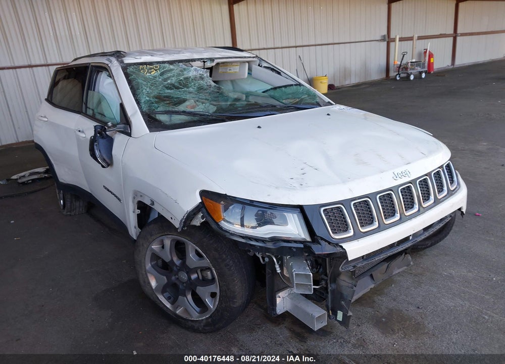 2018 JEEP COMPASS LIMITED FWD VIN: 3C4NJCCB2JT407033