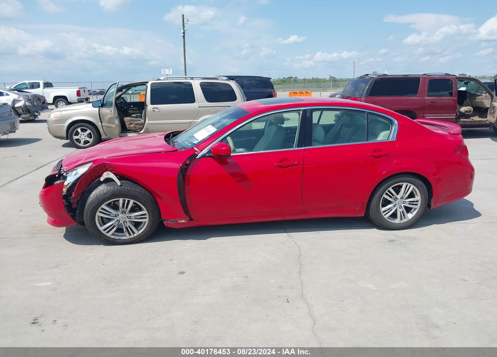 2010 INFINITI G37 JOURNEY VIN: JN1CV6APXAM403946