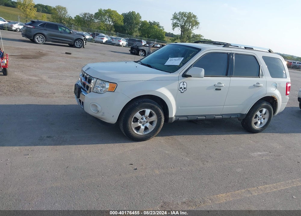 2012 FORD ESCAPE LIMITED VIN: 1FMCU0EG4CKC80386
